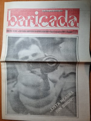 baricada 5 noiembrie 1991-interviu cristian paturca foto