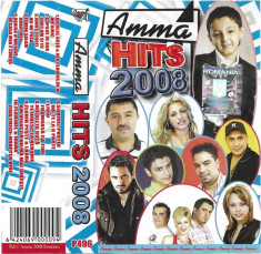 Casetă audio Amma Hits 2008, originală foto
