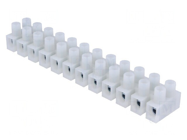 Regletă conexiuni terminal șurub 0,5-4mm&sup2; 450V 32A