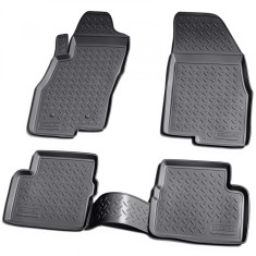 Set de 4 covorase cauciuc 3D stil tavita premium pentru Fiat Punto, Evo, Grande 199 2005-2018 foto