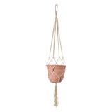 Suport Suspendabil Macrame cu Noduri pentru Ghiveci Boho, CMCLASS