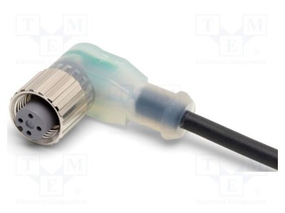 Cablu OMRON pentru senzori M12 4 pini &amp;icirc;n unghi 5m PVC mamă foto