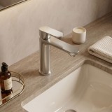 Baterie pentru baie Rea Logan Brush Nickel