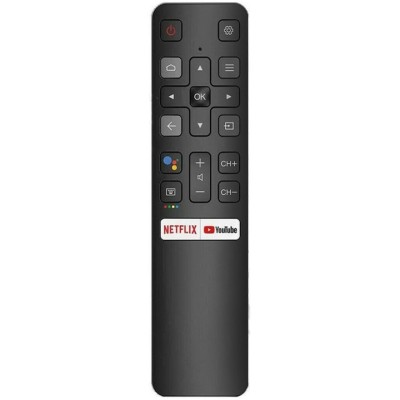 Telecomanda pentru Smart TV TCL Thomson RC802V FNR1, x-remote, functie vocala, Netflix, YouTube, Negru foto