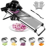 Cumpara ieftin Razatoare Multifunctionala Sofia CONCEPT&reg;, Legume/Fructe, 2 Optiuni Reglabile, Black Silver