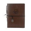 Jurnal de calatorie Vintage, 150x100 mm, A6 - Maro