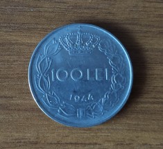 100 lei 1944, Mihai I, Rom&acirc;nia