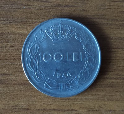 100 lei 1944, Mihai I, Rom&amp;acirc;nia foto