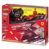 Set de joaca masina de curse cu telecomanda, Maisto Tech, Formula Racing SF24, 1:41