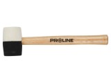 Ciocan PROLINE 230g cu m&acirc;ner de gumă pentru lemn 44mm cod 12021