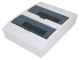Carcasă pentru aparatură modulară albe 24 moduli 400V IP40