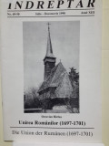 Biserica Unita: O. Barlea, Unirea Romanilor (1697-1701) - Piesa rara.