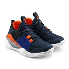 Pantofi Sport Baieti Bibi Line Flow Naval/Orange 29 EU