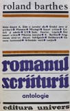 Romanul scriiturii - 1987 - Roland Barthes ($U163)