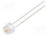 Dioda LED, 4,8mm, alb cald, 18lm, 50mA, 2,9...3,6V, OPTOSUPPLY - OS5MFL56C1A-HCRI