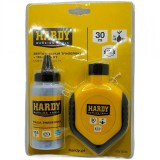 Set Hardy - Dispozitiv profesional pentru trasat cu fir/pulbere, 30 m + 115 g, precizie maximă &icirc;n orice lucrare