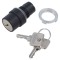 Comutator rotativ cu cheie 22mm EAO Poz.i stabil 1 fără IP65 46