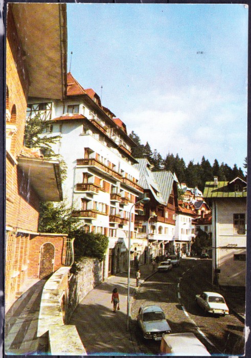 AMS - ILUSTRATA 305 SINAIA - STRADA &bdquo;30 DECEMBRIE&rdquo; 1988 RSR, CIRCULATA