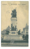 5099 - BUCURESTI, Statue Ion Bratianu, Romania - old postcard - used - 1912, Circulata, Printata