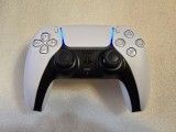 Controller Wireless PlayStation 5 DualSense, White - poze reale, Sony