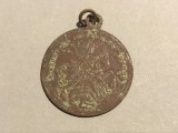 Medalion / Talisman / Amuleta pentru marinari si soldati sec XVIII sau XIX S. Georgius Equitum Patronus / In Tempestate Securitas !