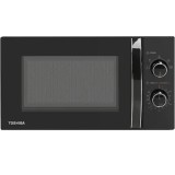 Cuptor microunde Toshiba MW-MM20PBK, 20 l, 800W, Iluminare LED, Negru