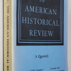 THE AMERICAN HISTORICAL REVIEW , VOLUME LXXIi , NUMBER 1 , OCTOBER , 1966