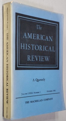 THE AMERICAN HISTORICAL REVIEW , VOLUME LXXIi , NUMBER 1 , OCTOBER , 1966 foto