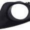 Grila bara fata Mazda 2 (De), 11.2007-10.2010, partea Dreapta, D65250C11D, 453327-2 cu locas pentru proiectoare