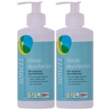 Dezinfectant m&acirc;ini Sonett, 2 x 300 ml cu pompiță, dezinfectant eco