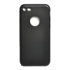 Husa Iphone 7 / Iphone 8 / Iphone SE 2 / Iphone SE 3, grosime 1 mm, material flexibil TPU, ColorFull Matt Ultra negru &quot;SPT-MUT-IP.7G&quot;, Spacer