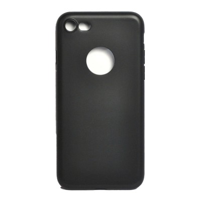 Husa Iphone 7 / Iphone 8 / Iphone SE 2 / Iphone SE 3, grosime 1 mm, material flexibil TPU, ColorFull Matt Ultra negru &amp;quot;SPT-MUT-IP.7G&amp;quot; foto