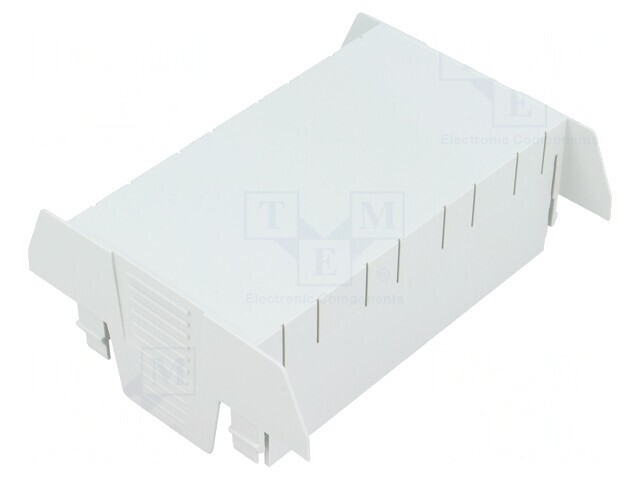 Capac carcase gri ABS UL94HB EH 90 FLAT