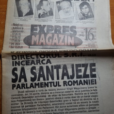 expres magazin 22-29 aprilie 1992-cornel dinu,ion cristoiu,ion iliescu