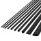 TUB TERMOCONTRACTABIL 10MM/1M NEGRU SET 10 BUC