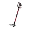 Aspirator vertical 2 in 1 fara fir ETA Elastic 2231, Li-ion 21.6 V, 0.45 l, tub flexibil, negru cu rosu