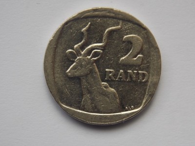 2 RAND 2003 AFRICA DE SUD-ININGIZIMU AFRIKA-ISEWULA AFRIKA foto