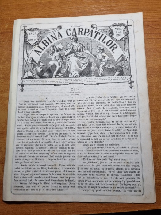 albina carpatilor 15 iunie 1880-soimul la romani,monstre dialectul macedo-roman