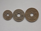 LOT 3 MONEDE 15,10,25 CENTIMES 1923 FRANTA, Europa