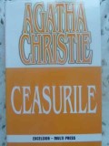 Ceasurile de Agatha Christie, Editura Excelsior 1996, Carte Politista, Limba Romana, Coperta Paperback