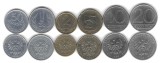 POLONIA LOT / SET Nr 1 : 6 buc , 50 Groszy + 1 + 2 + 5 + 10 + 20 Zloti 1986