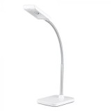 Lampa Birou LED 3.6W, 260lm, Alb Cald 3000K, V-TAC, Alba, ABS+Metal, 280x100x350mm