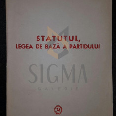 STATUTUL LEGEA DE BAZA A PARTIDULUI