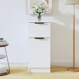 VidaXL Dulap, alb extralucios, 30x30x70 cm, lemn compozit