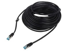 Cabluri Patch VENTION F/UTP 5e 30m 26AWG PVC Negru