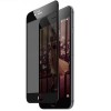 Folie Protectie Sticla Privacy Full 3D iPhone 7, Negru, 9H, Anti-zgarieturi, Oleofobica