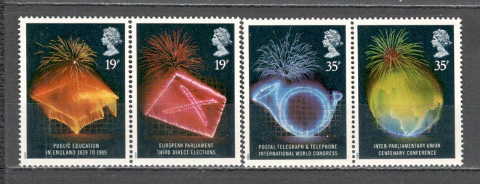 Anglia/Marea Britanie.1989 Aniversari si evenimente-perechi GA.234