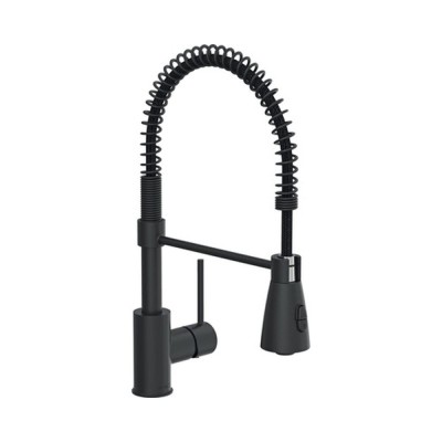 Baterie Bucătărie Negru Mat AVITAL Solona foto