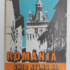 ROMANIA , GHID ATLAS AL MONUMENTELOR ISTORICE de VASILE CUCU si MARIAN STEFAN , 1979