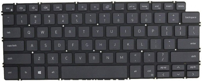 Tastatura Laptop, Dell, Vostro 14 3400, 3401, 3405, P132G, gri, layout US
